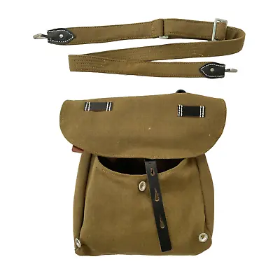 Wwii German Army Bread Bag With Shoulder Strap Classical Military Reproduction • $33.14