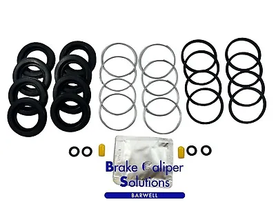 FRONT AXLE Brake Caliper Seal Repair Kit + CASTING SEALS For NISSAN 300 ZX Z32 • $21.90