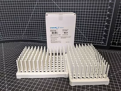 VWR Test Tube Peg Rack 10-13 Mm 82024-496 Culture Vial Lab Glass BD Vacutainer • $27.50