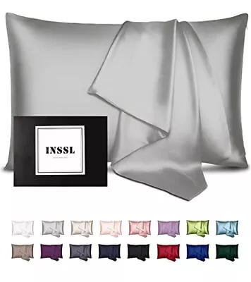 INSSL Silk Pillowcase For Women Mulberry Silk Pillowcase For Hair And Skin And • $14.09