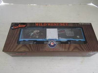 Train Freight Rolling Stock O Gauge Lionel Wild West Lone Ranger Boxcar • $44.87