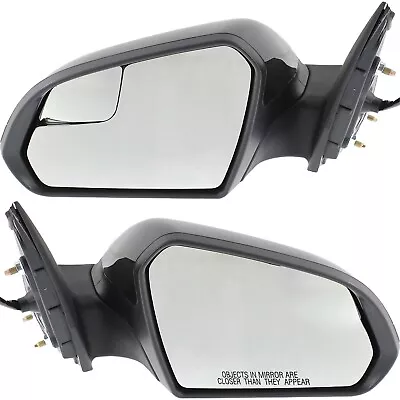 Power Mirror Pair For 2015-2019 Hyundai Sonata Heated Manual Folding • $89.85