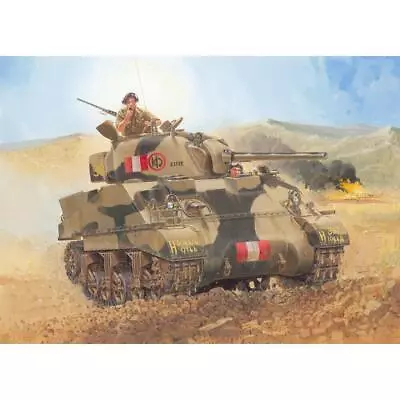 Dragon 6231 WWII British Sherman Mk.III - Production Sicily 1:35 Scale Model Kit • £51.95