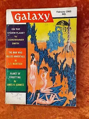 Galaxy Science Fiction Feb 1965 Vol 23 #3 RE127 • £10.06