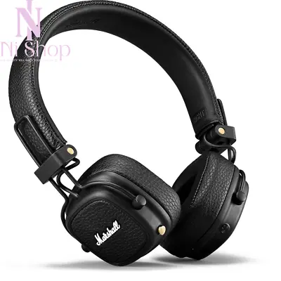 Marshall Major III Bluetooth On-Ear Headphones Collapsible 30+Hours Playtime Mic • $125.99