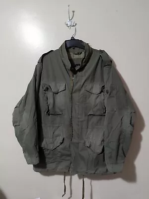 Vintage GAP Military Utility Green Field Jacket Men XL • $69.99