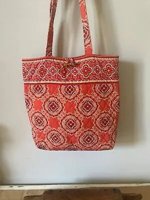 Vera Bradley Paprika Print Villager Tote • $20