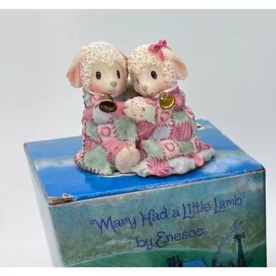 ENESCO Mary Had A Little Lamb  You Keep Me Wooly Warm  159719 NOS NIB Vintage • $13.85