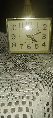 Vintage Westclox Bedside Alarm Clock Electric Works • $20