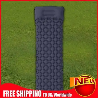 Inflatable Camping Sleeping Bed Foldable Outdoor Rest Mat For Trekking Equipment • £26.72