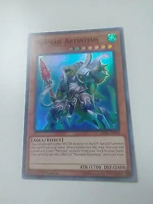 Yu-Gi-Oh! TCG Mermail Abyssteus Battles Of Legend: Light's Revenge SHVA-EN039. • $7.80