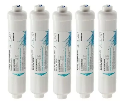 In-line Fridge Freezer Carbon Water Filter Compatible Samsung Beko Bosch Aristo • £13.90