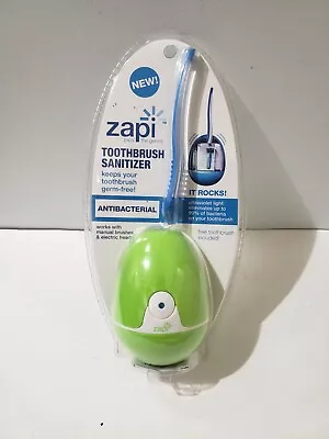 Zapi Toothbrush Sanitizer UV Dental Sanitizer Green New & Sealed • $29.99