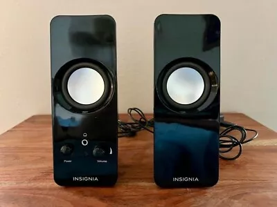 Insignia NS-PCS219 Powered PC Stereo Speakers  • $15.98