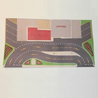 Matchbox Lesney Accessory MG-1 Service Station Forecourt Repro Play Sheet Only • $28.99