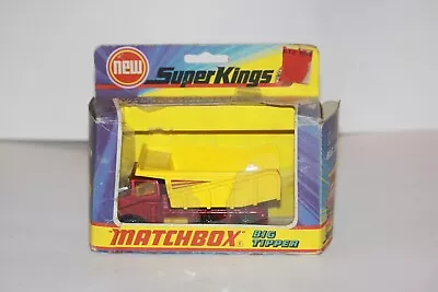 1973 Matchbox K-4 Big Tipper Red & Yellow Unused Condition Original Box • $35