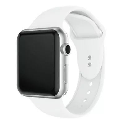 $13.62 • Buy 40mm 44mm Silicone Sports IWatch Band Strap For Apple Watch Series 6 5 4 3 2 SE