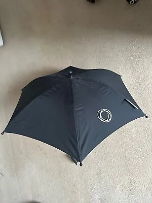 Bugaboo Parasol Umbrella For Pram Buggy Pushchair - Black - Excellent Condition • £15