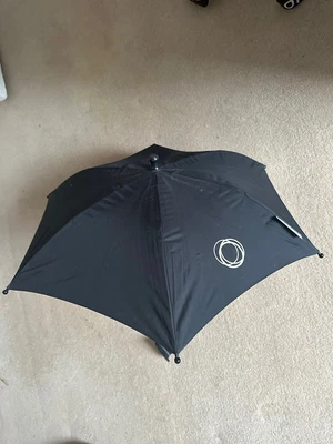Bugaboo Parasol Umbrella For Pram Buggy Pushchair - Black - Excellent Condition • £15