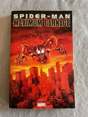 Spider-Man Maximum Carnage Marvel HUGE Graphic Novel Paper Back Comic Book • $19