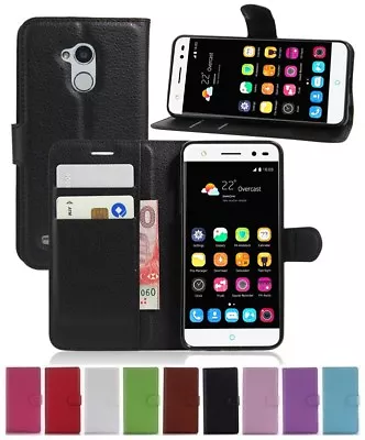 Wallet Leather Flip Case Card Pouch Cover For Optus ZTE Blitz Genuine AuSeller • $5.89