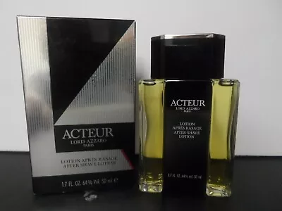 Acteur Azzaro After Shave Splash 1.7 Oz / 50 Ml New  Boxed  VintageOriginal • $40