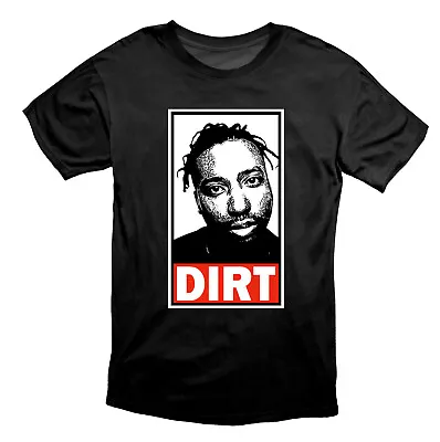 ODB 'Dirt' Wu Tang Hip Hop Hero T Shirt Black • £19.49