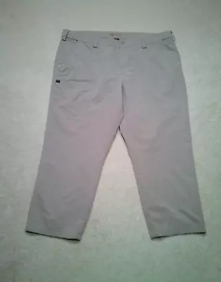 5.11 Tactical Pants Mens 44X28 Brown Elastic Waist Rip Stop • $23.89