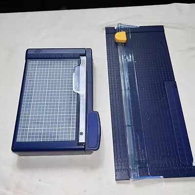 Creative Memories Paper 12” Trimmers And Mini Paper Cutter With Storage Drawer • $19.99