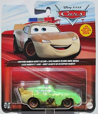 ** 2024 Disney Pixar Cars - Slime Covered Lightning McQueen Deputy Hazzard • $9.99