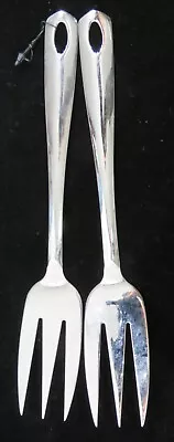 ONEIDA 18/8 Stainless Serving Meat Forks   Unknown Name   Uu • $18