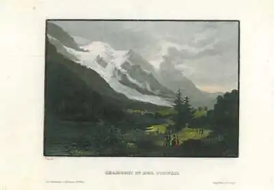 View Of Chamonix-Mont-Blanc • $68.75