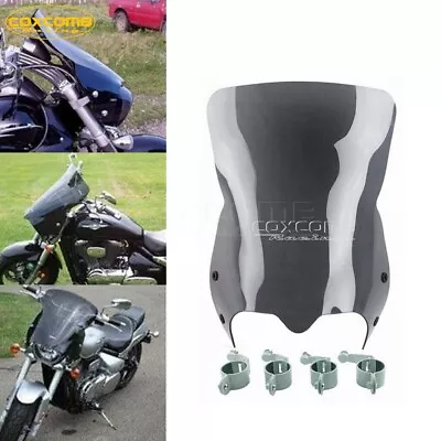 For SUZUKI BOULEVARD M109R M50 M90 2009-16 Dark Tint Sport Windshield Windscreen • $196.99