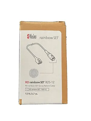 Masimo 4078 RD Rainbow SET R25-12 RD Rainbow SET Series Patient Cable 12 Ft • $74.99