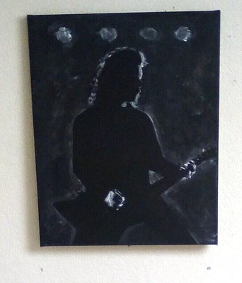 £29.99 • Buy Metallica, James Hetfield. Hand Painted Canvas  20 X 16 Ins Ready To Hang