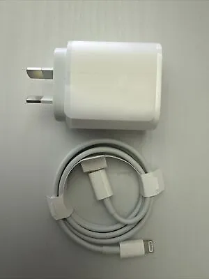 New Genuine Original Apple Fast Wall Charger Adapter 20W USB-C IPhone12/13/14 • $39