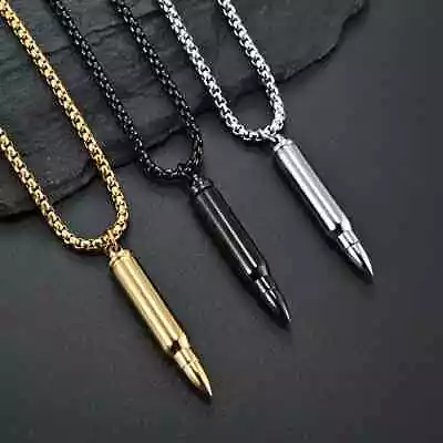 Rifle Bullet Pendants With Hidden Compartment • $7.99