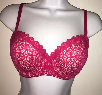 Victoria’s Secret Angels Dream Lined Demi Bra Size 34D • $7.99