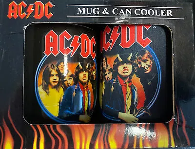 £24.02 • Buy *NEW* AC/DC Coffee Mug & Can Cooler Pack Official Merchandise