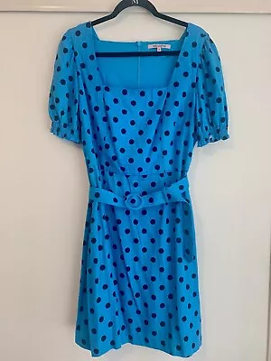 Review Sz 16 Polka Dot Dress • $40