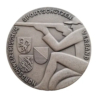 Shooting Honor Medal Meisterschaft 1971 - Nordschweizer-   50 Mm 47 Gr • $19