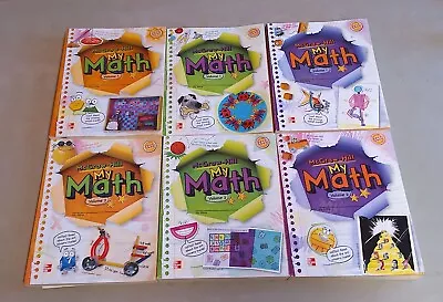 Lot Of McGraw Hill My Math Volume 1 & 2 Home School Learning Books Grade 3 4 5 • $7.99