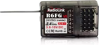 NEW Radiolink R6FG V5 6CH 2.4 Receiver W/Gyro Surface Long Range FREE US SHIP • $17.95