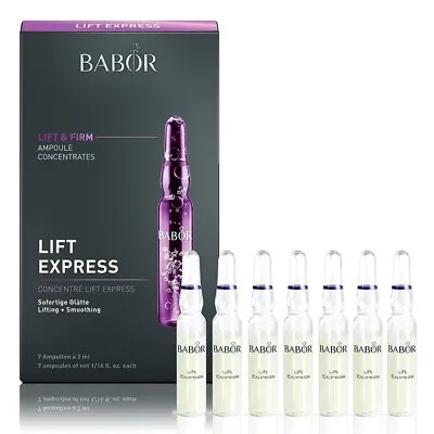 BABOR Lift Express Ampoule Concentrate Serum (7 X 2ml Each) - Lift & Firm Skin • $29.97