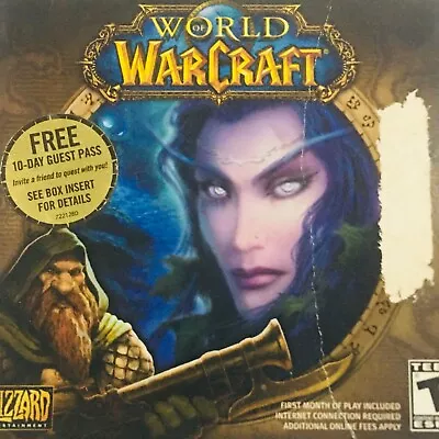 World Of Warcraft PC CD-Rom Game 4 Discs • $14.50