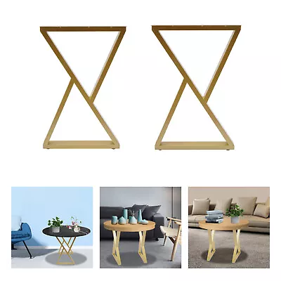 28  Metal Table Legs Heavy Duty Dining Coffee Table Legs Desk Legs Triangle 2PCS • $58.90