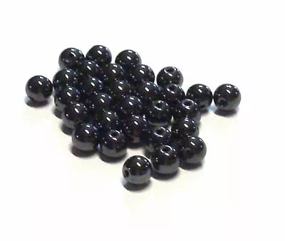 £2.99 • Buy 100 Round 6mm Hematite Beads For Jewellery Making Etc