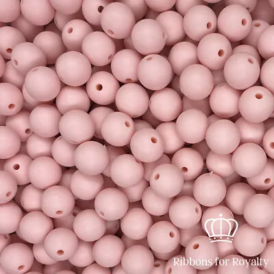 £3.20 • Buy 20 Pcs 12mm Round Silicone Jewellery Beads Crafting Food Grade Quality *UK*