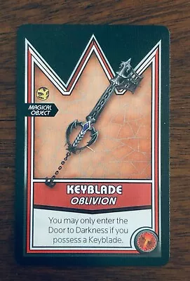 Kingdom Hearts Talisman | Oblivion Keyblade Card | Extra/Replacement Game Piece • $1.29