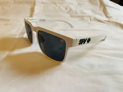 SPY + OPTICS Sunglasses  KEN BLOCK 43 PROMO GLASSES SPY PLUS NEW HELM White • $14.95